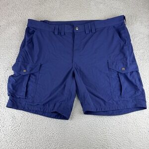 Duluth Armachillo Cooling Relaxed Fit Cargo Shorts Men's‎ Size 46 Blue